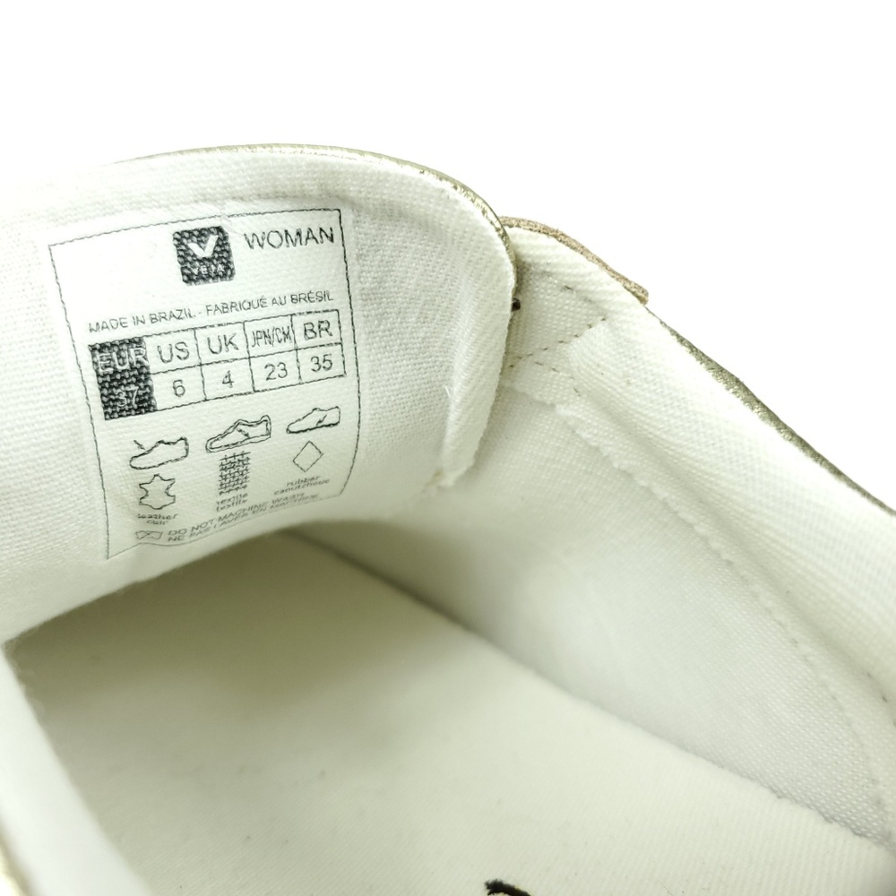 Madewell Veja Esplar Low Sneakers Gold Star Shoes - Picture 8 of 8